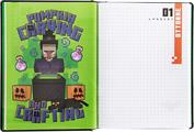 DIARIO 12MM STD BLACK PIXEL MINECRAFT 74342BK