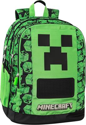 ZAINO SCUOLA ORG. PIXEL MINECRAFT 74359