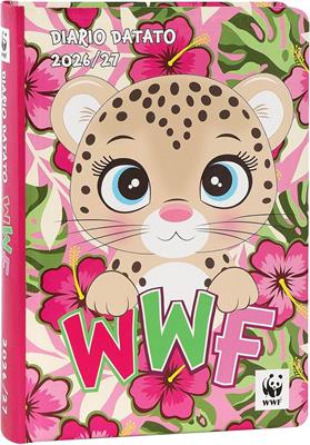 DIARIO 2026-2027 12MM STD GHEPARDO WWF FOTOGRAFICO 74967