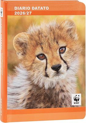 DIARIO 2026-2027 12MM STD LEOPARDO WWF ILLUSTRATO 74987L
