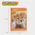 DIARIO 2026-2027 12MM STD LEOPARDO WWF ILLUSTRATO 74987L