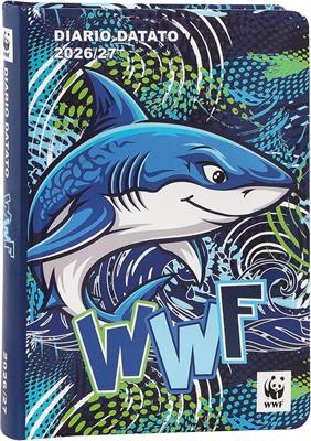 DIARIO 2026-2027 12MM STD SQUALO WWF ILLUSTRATO 74987SQ