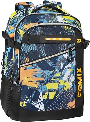 ZAINO SCUOLA ORG.COMIX WBS 2.0 MIX BLU 75035MB