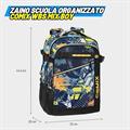 ZAINO SCUOLA ORG.COMIX WBS 2.0 MIX BLU 75035MB