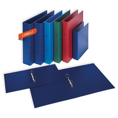 RACCOGLITORE EUROPA 15X21 2 ANELLI D25 BLU 100460392
