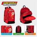 ZAINO SCUOLA ORGANIZZATO ONE PIECE ROSSO 75342