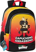 ZAINO SCUOLA ORGANIZZATO CAPUCHINO ASSASSINO SK ITALIAN