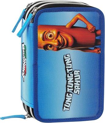 ASTUCCIO CORREDATO 3 ZIP TUNG TUNG SAHUR SK ITALIAN BRAI