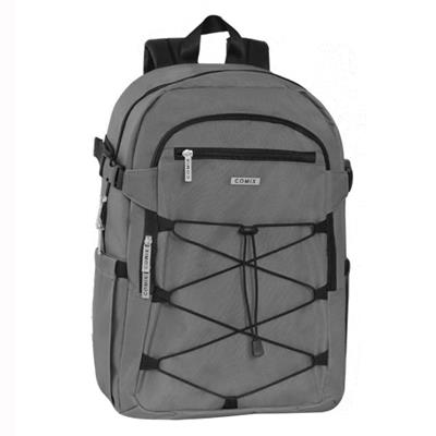 ZAINO ORGANIZZATO ROPE MONOCOLORE GRIGIO MELANGE COMIX 7