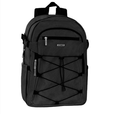 ZAINO ORGANIZZATO ROPE MONOCOLORE NERO COMIX 76116NE 202