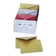 BIGLIETTI E BUSTE ORO+ARG+ROSSO FTO.9 PZ.150 B762