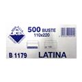 BUSTE 11X23 GR.100 LATINA SF PZ.500