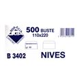 BUSTE NIVES 11X22 GR.90 SF PZ.500