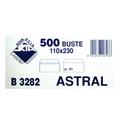 BUSTE 11X23 GR.80 ASTRAL SF PZ.500