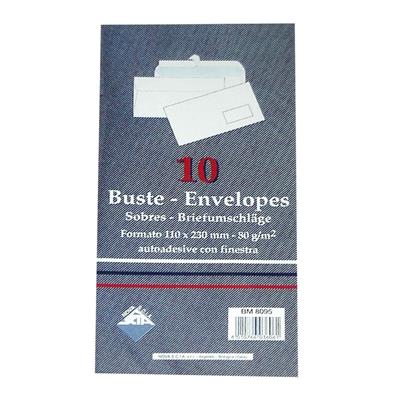 BUSTE 11X23 GR.90 STRIP LUX PZ.10 FDX