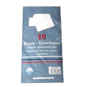 BUSTE ASTRAL LUX 11X23 GR.80 PZ.10 C/FINESTRA