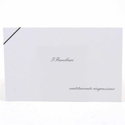 BUSTE E BIGLIETTI LUCTUS 100/100 ANGOLO + STAMPA 9