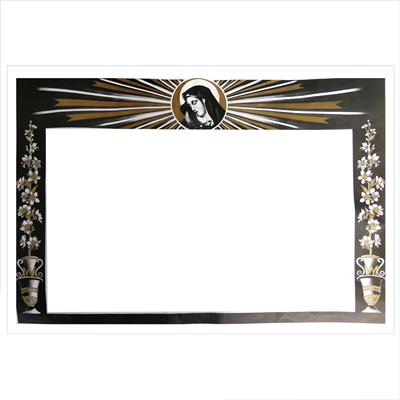 MANIFESTO LUTTO MADONNA 50X70 PZ.300 L-1235