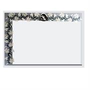 MANIFESTO LUTTO MADONNA GIGLI 50X70 PZ.300 L-1266