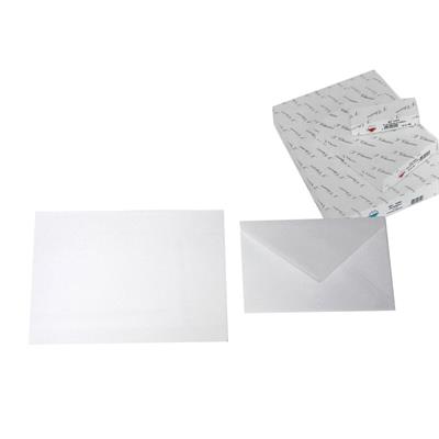 BUSTE+PARTECIPAZIONI 50+50 ARALDICA APERTURA SEMPLICE
