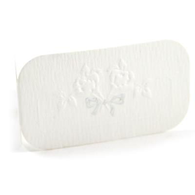 BIGLIETTI BOMBONIERA ROSE ARGENTO PZ.50