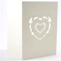 PARTECIPAZIONI+BUSTE FELICIT  CUORE ML0257