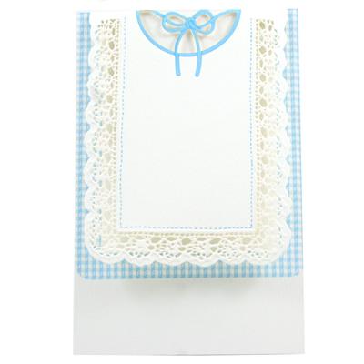 BIGLIETTI FIOCCO AZZURRO NASCITA BIMBO