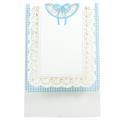 BIGLIETTI FIOCCO AZZURRO NASCITA BIMBO