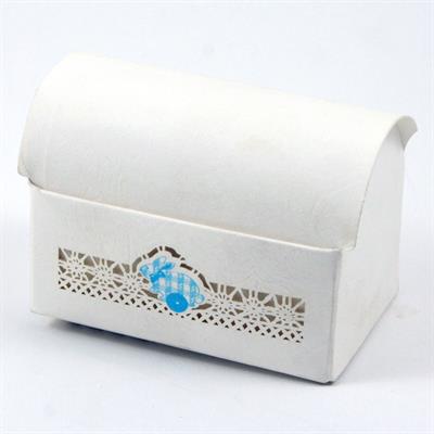 COFANETTO CONIGLIO AZZURRO 50PZ.