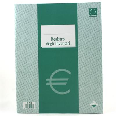REGISTRO A4 DEGLI INVENTARI 12FF R0093