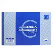 RITENUTA DI ACCONTO AUTOCOPIANTE