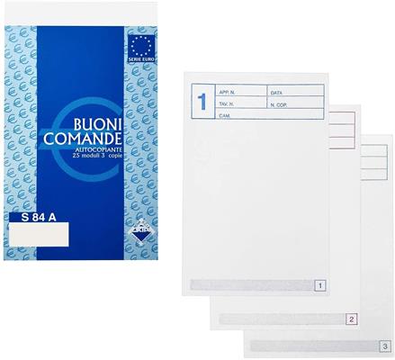 COMANDE AUTOCOPIANTE 3 COPIE S84A
