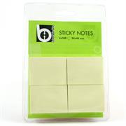 BLISTER 4 STICKY NOTES 50X40 TIPO POST-IT