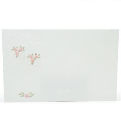 BIGLIETTI INVITO PZ.50 CUORI E FIORI BC0711