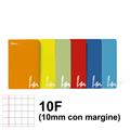 MAXI QUADERNO IN COLOR A4 100 GR. 10F 18+1FF 6 COL. ASS