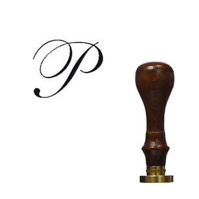 SIGILLO CORSIVO INGLESE CON MANICO P