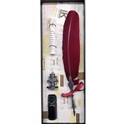 PENNA PIUMA BASE+INCHIOSTRO BORDEAUX 7226