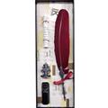 PENNA PIUMA BASE+INCHIOSTRO BORDEAUX 7226