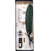 PENNA PIUMA BASE+INCHIOSTRO VERDE 7226