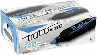 EVIDENZIATORI TRATTO VIDEO PASTEL AZZURRO MIRTILLO