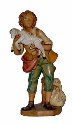 NATALE PASTORE C/PECORA CM.20 LUX TL