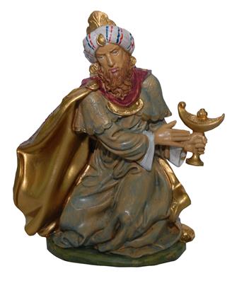 NATALE RE MULATTO CM.20 TIPO LEGNO G20-7NL