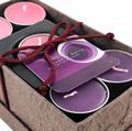 CONFEZIONE CON4 CANDELE E BRUCIA CANDELE