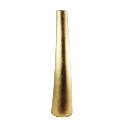 VASO PORCELLANA ORO CM.8,5X35X8,5