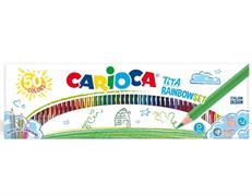 MATITE COLORATE CARIOCA TITA RAINBOW SET CF MAXIX 50 422
