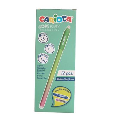 PENNE CANCELLABILI CARIOCA OOPS EASY VERDE 43500/04