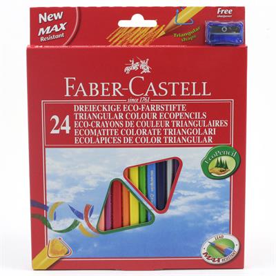 ASTUCCIO 24 MATITE COLORATE TRIANGOLARI ECO 120524
