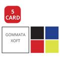 POKERCARD PORTACARD 5 SPAZI SLIDE 905