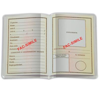 PORTA CARTA D'IDENTITA A LIBRO 1016V