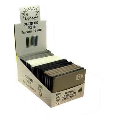 SCUDO CARD 5 POSTI METAL 1008SCM